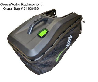 GreenWorks Replacement Grass Bag # 31108486