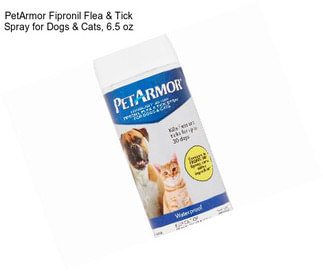 PetArmor Fipronil Flea & Tick Spray for Dogs & Cats, 6.5 oz
