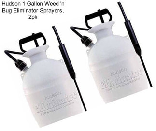 Hudson 1 Gallon Weed \'n Bug Eliminator Sprayers, 2pk