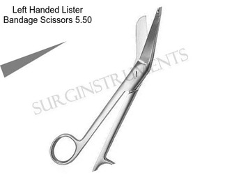 Left Handed Lister Bandage Scissors 5.50\