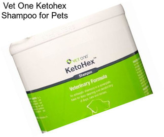 Vet One Ketohex Shampoo for Pets