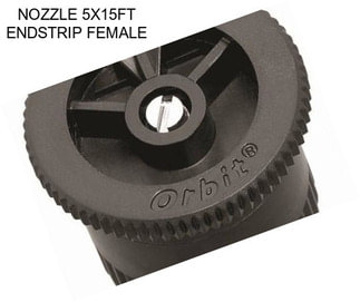 NOZZLE 5X15FT ENDSTRIP FEMALE