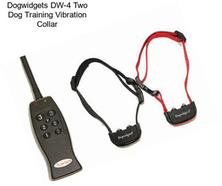Dogwidgets DW-4 Two Dog Training Vibration Collar