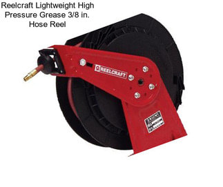 Reelcraft Lightweight High Pressure Grease 3/8 in. Hose Reel