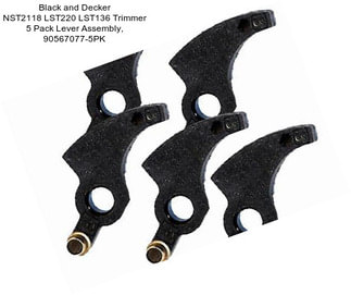 Black and Decker NST2118 LST220 LST136 Trimmer 5 Pack Lever Assembly, 90567077-5PK