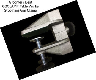 Groomers Best GBCLAMP Table Works Grooming Arm Clamp