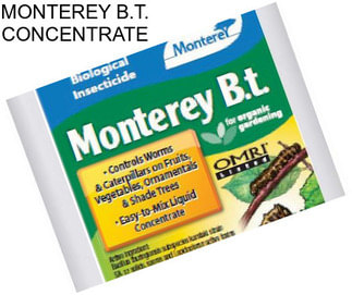 MONTEREY B.T. CONCENTRATE