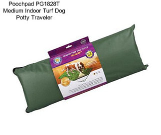 Poochpad PG1828T Medium Indoor Turf Dog Potty Traveler