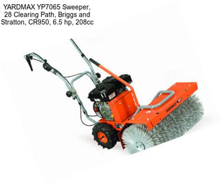 YARDMAX YP7065 Sweeper, 28\
