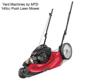 Yard Machines by MTD 140cc Push Lawn Mower