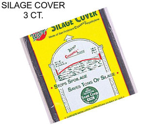 SILAGE COVER 3 CT.