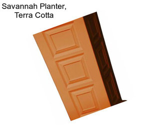 Savannah Planter, Terra Cotta