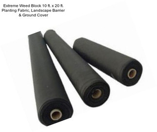 Extreme Weed Block 10 ft. x 20 ft. Planting Fabric, Landscape Barrier & Ground Cover