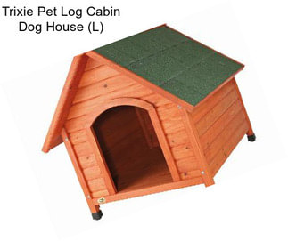 Trixie Pet Log Cabin Dog House (L)