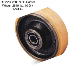 REVVO 250 PT2H Caster Wheel, 2640 lb., 10 D x 1-3/4 In.