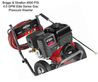 Briggs & Stratton 4000 PSI 4.0 GPM Elite Series Gas Pressure Washer