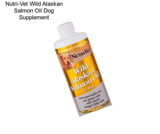 Nutri-Vet Wild Alaskan Salmon Oil Dog Supplement