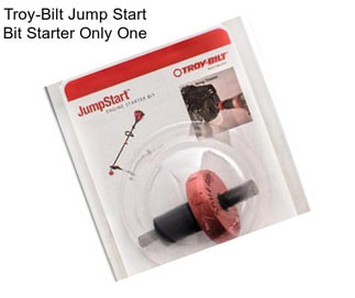 Troy-Bilt Jump Start Bit Starter Only One