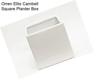 Orren Ellis Cambell Square Planter Box