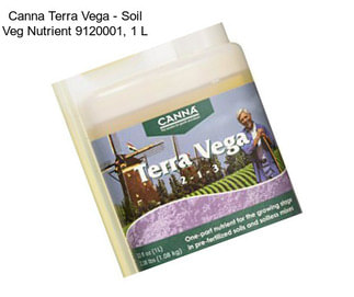 Canna Terra Vega - Soil Veg Nutrient 9120001, 1 L