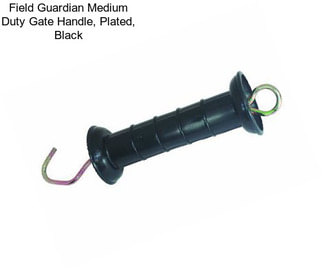 Field Guardian Medium Duty Gate Handle, Plated, Black