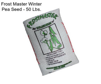 Frost Master Winter Pea Seed - 50 Lbs.