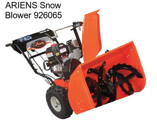 ARIENS Snow Blower 926065