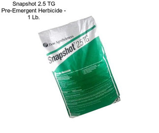 Snapshot 2.5 TG Pre-Emergent Herbicide - 1 Lb.