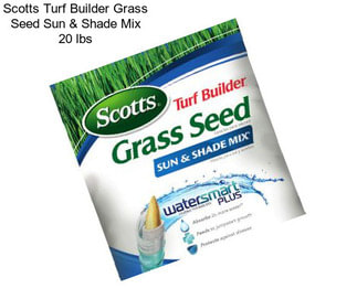 Scotts Turf Builder Grass Seed Sun & Shade Mix 20 lbs