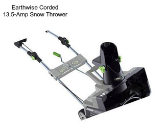 Earthwise Corded 13.5-Amp Snow Thrower