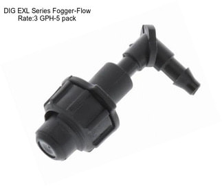 DIG EXL Series Fogger-Flow Rate:3 GPH-5 pack