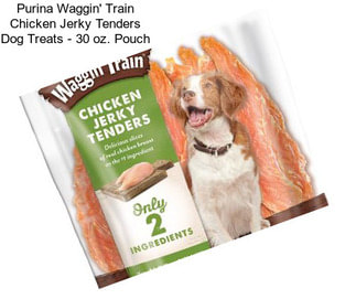 Purina Waggin\' Train Chicken Jerky Tenders Dog Treats - 30 oz. Pouch