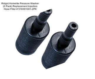 Ridgid Homelite Pressure Washer (2 Pack) Replacement Injection Hose Filter # 518391001-2PK