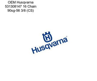 OEM Husqvarna 531308147 16\