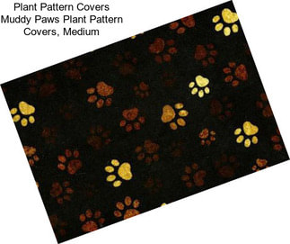 Plant Pattern Covers Muddy Paws Plant Pattern Covers, Medium