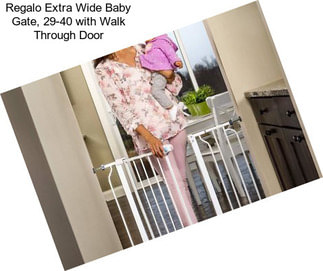 Regalo Extra Wide Baby Gate, 29\