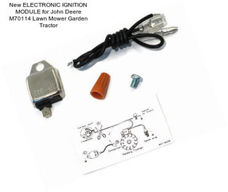 New ELECTRONIC IGNITION MODULE for John Deere M70114 Lawn Mower Garden Tractor