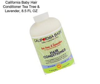 California Baby Hair Conditioner Tea Tree & Lavender, 8.5 FL OZ