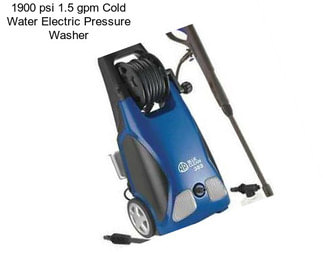 1900 psi 1.5 gpm Cold Water Electric Pressure Washer