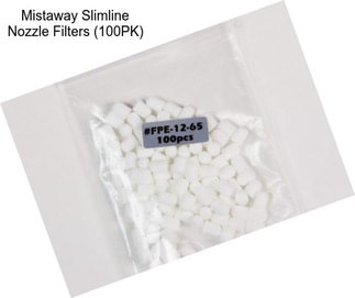 Mistaway Slimline Nozzle Filters (100PK)
