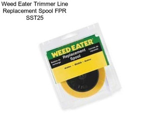 Weed Eater Trimmer Line Replacement Spool FPR SST25