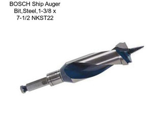 BOSCH Ship Auger Bit,Steel,1-3/8\