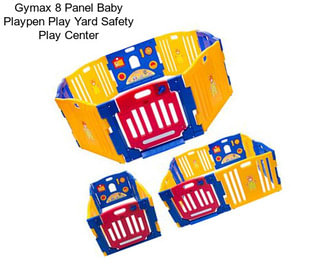 Gymax 8 Panel Baby Playpen Play Yard Safety Play Center