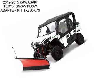 2012-2015 KAWASAKI TERYX SNOW PLOW ADAPTER KIT TX750-073