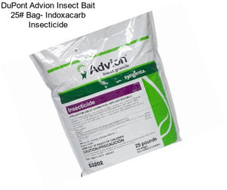 DuPont Advion Insect Bait 25# Bag- Indoxacarb Insecticide