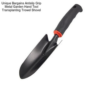 Unique Bargains Antislip Grip Metal Garden Hand Tool Transplanting Trowel Shovel