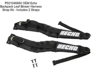 P021046660 OEM Echo Backpack Leaf Blower Harness Strap Kit - Includes 2 Straps