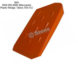 Stihl 0000 893 6880 Aftermarket Plastic Wedge / Stens 700-312