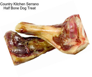 Country Kitchen Serrano Half Bone Dog Treat