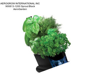 AEROGROW INTERNATIONAL INC 900813-1200 Sprout Black AeroGarden